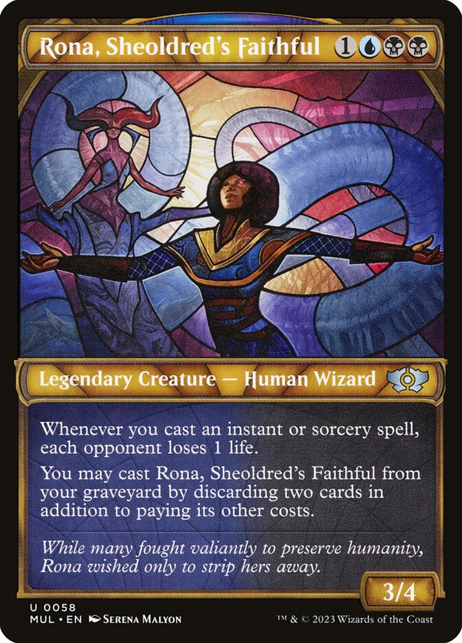 Rona, Sheoldred's Faithful front