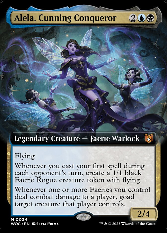 Alela, Cunning Conqueror front