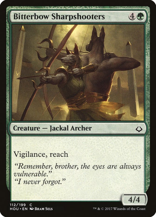 Bitterbow Sharpshooters front