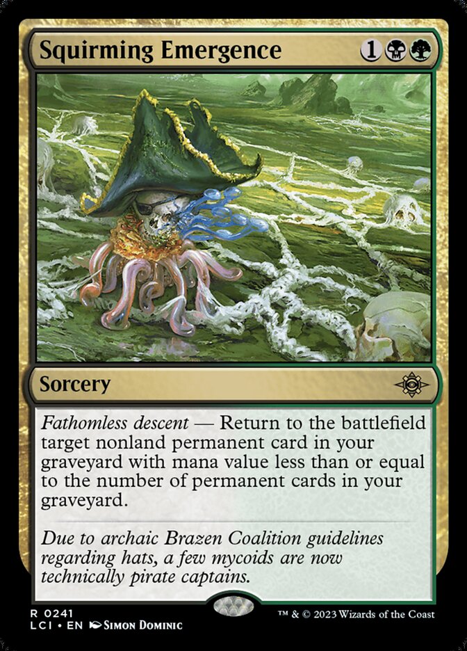 Squirming Emergence front