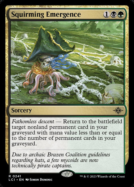 Squirming Emergence front