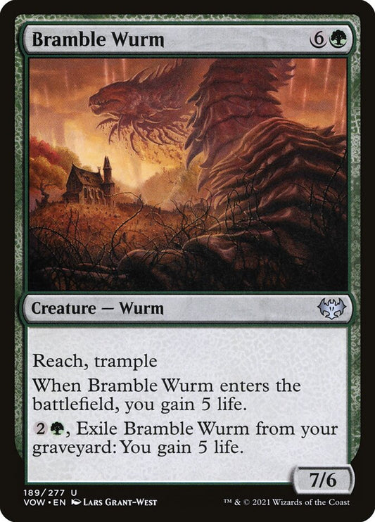 Bramble Wurm front
