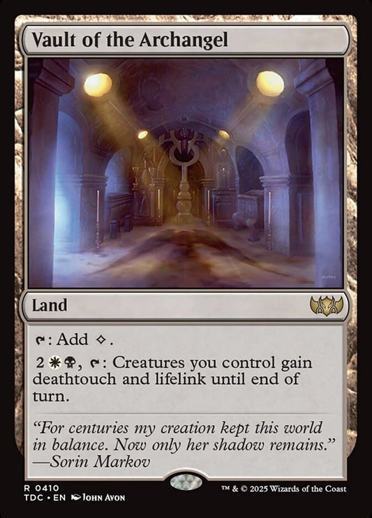 Vault of the Archangel front