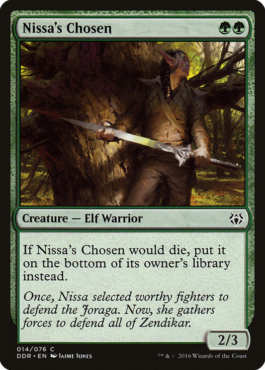 Nissa's Chosen front