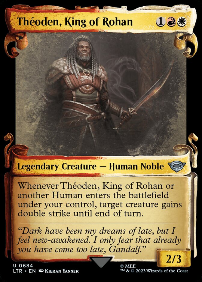 Théoden, King of Rohan front