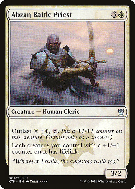 Abzan Battle Priest front