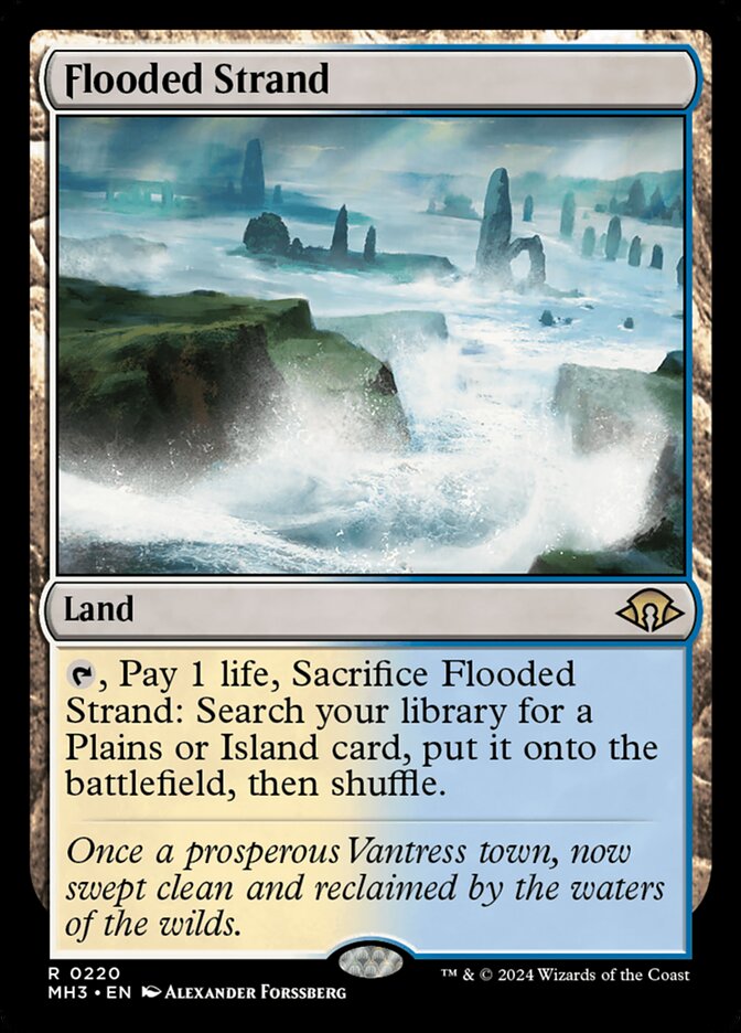 Flooded Strand front