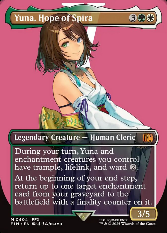 Yuna, Hope of Spira front