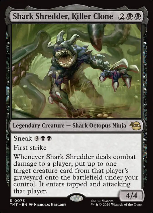 Shark Shredder, Killer Clone front