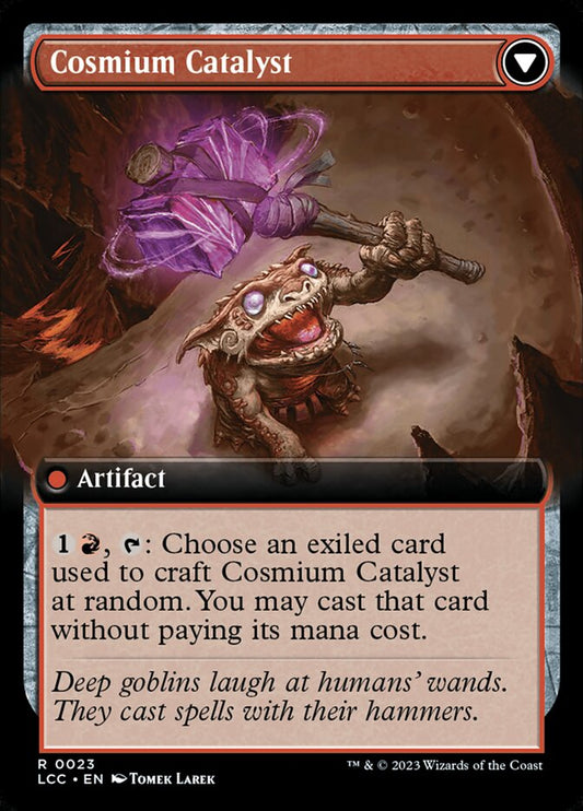 Ore-Rich Stalactite // Cosmium Catalyst back