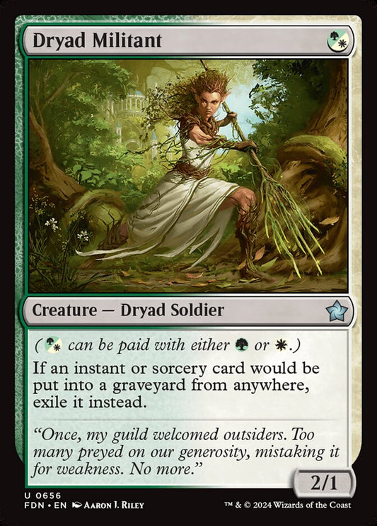 Dryad Militant front