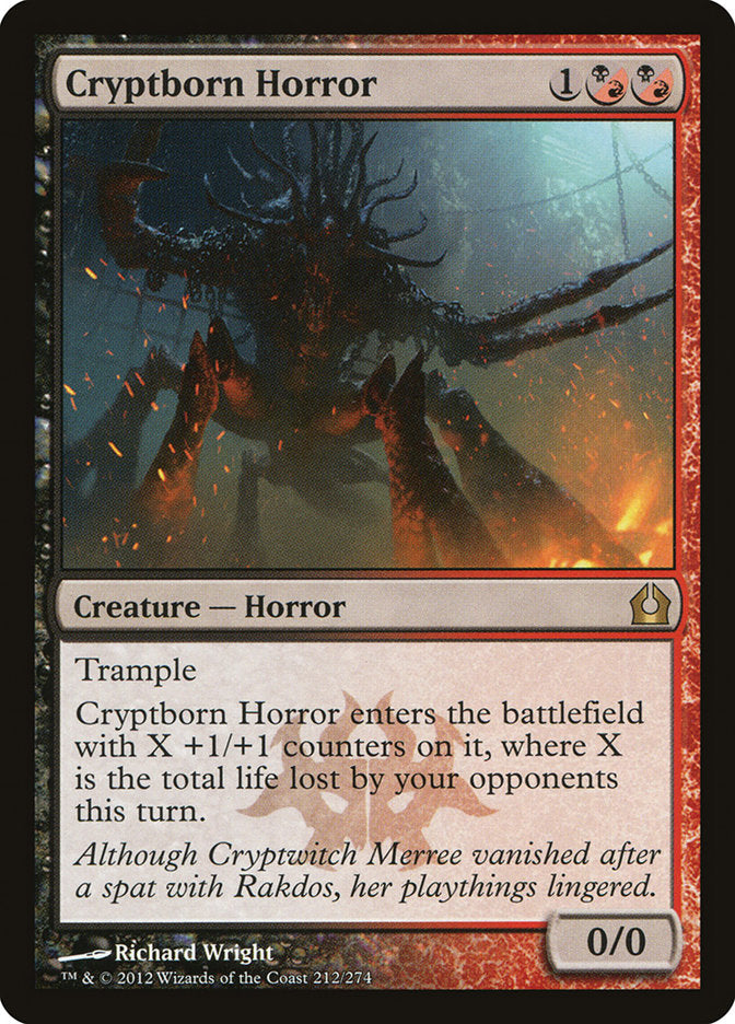 Cryptborn Horror front