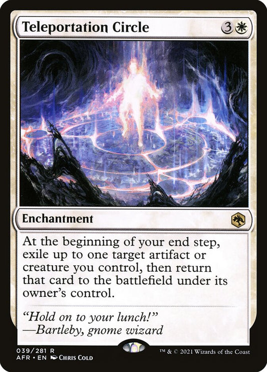 Teleportation Circle front
