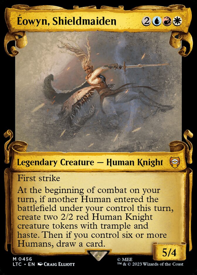 Éowyn, Shieldmaiden front