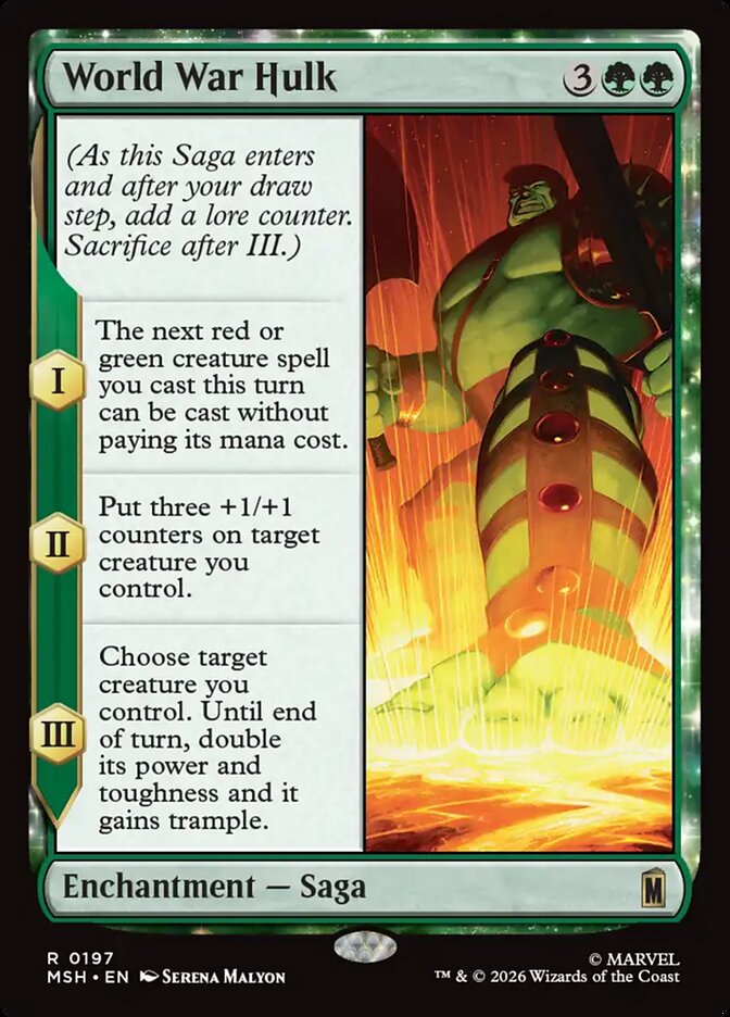 World War Hulk front