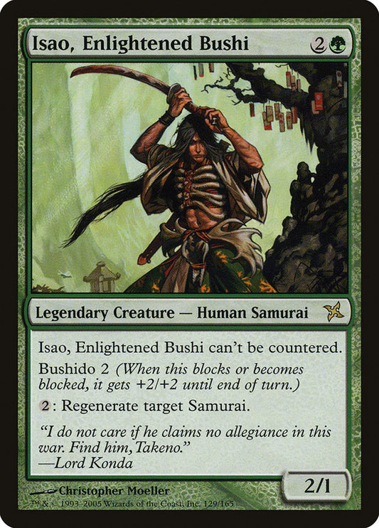 Isao, Enlightened Bushi front