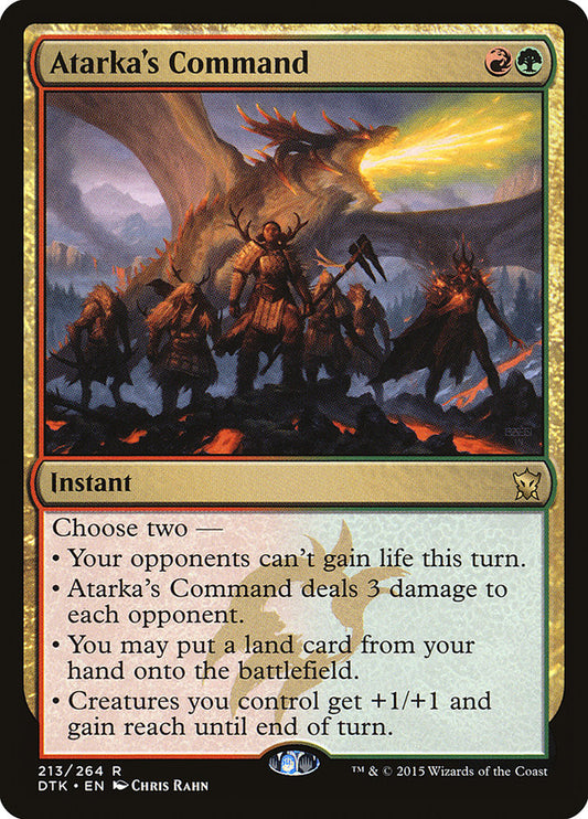 Atarka's Command front