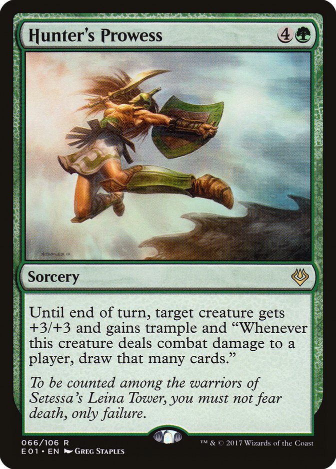 Hunter's Prowess front