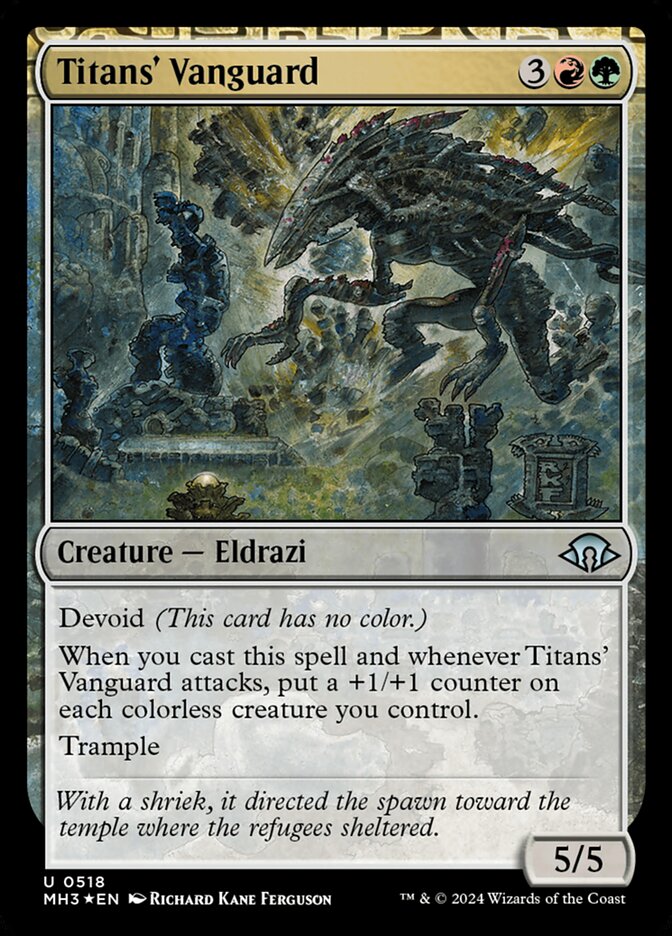 Titans' Vanguard front