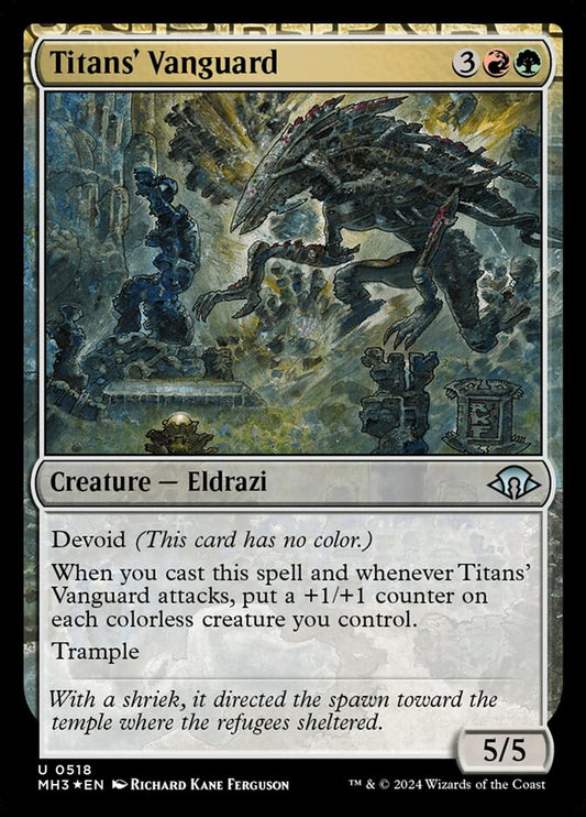 Titans' Vanguard front