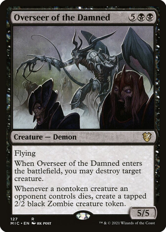 Overseer of the Damned front