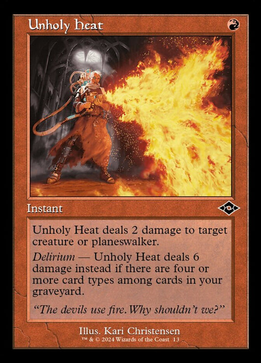Unholy Heat front