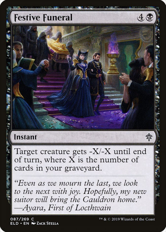 Festive Funeral front
