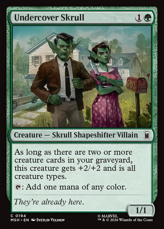 Undercover Skrull front