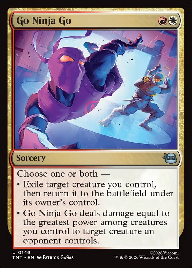Go Ninja Go front