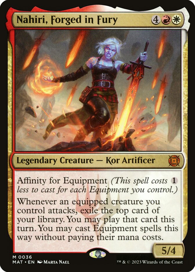 Nahiri, Forged in Fury front
