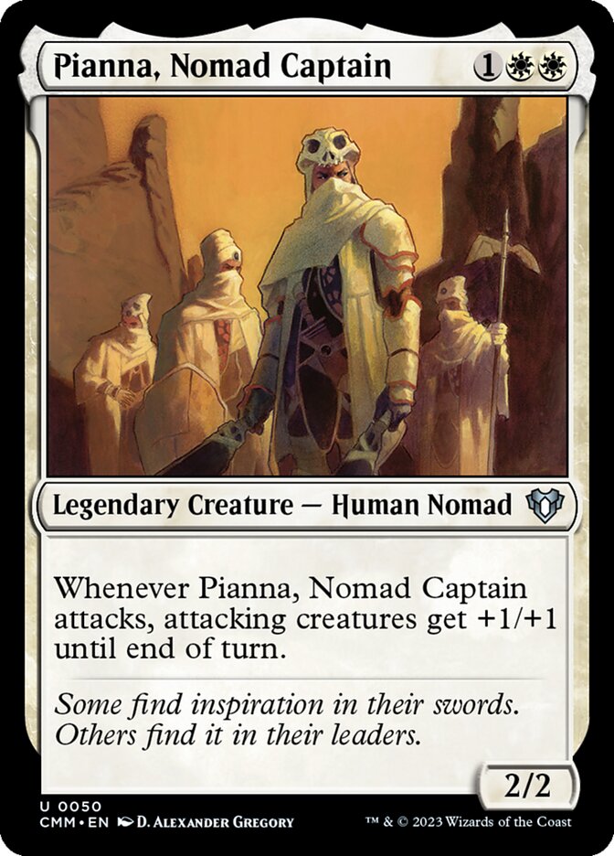 Pianna, Nomad Captain front