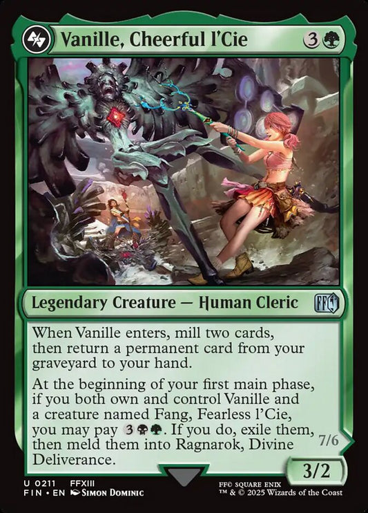 Vanille, Cheerful l'Cie front