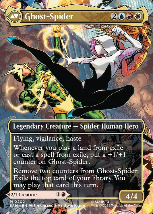 Gwen Stacy // Ghost-Spider back