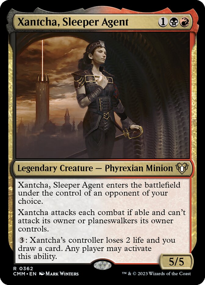 Xantcha, Sleeper Agent front