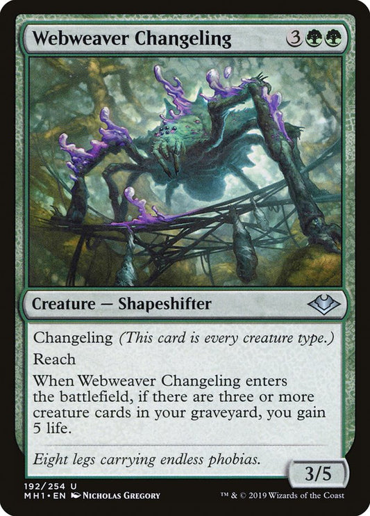 Webweaver Changeling front