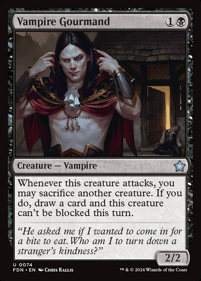 Vampire Gourmand front