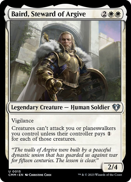 Baird, Steward of Argive front