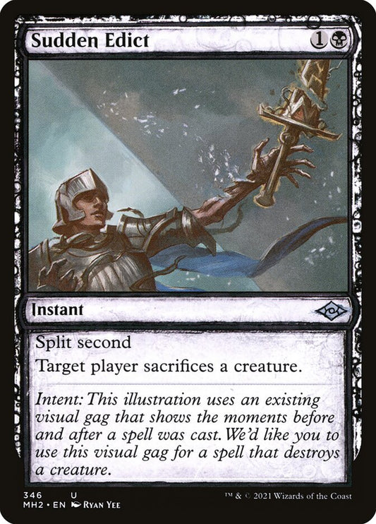 Sudden Edict front