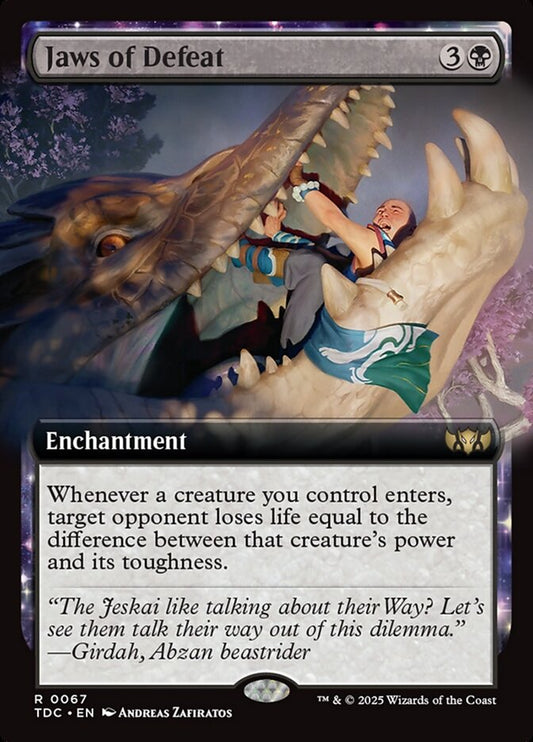 Jaws of Defeat front