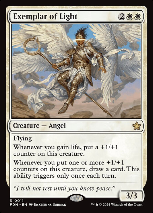 Exemplar of Light front