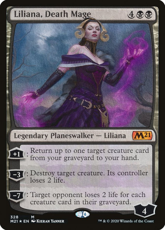 Liliana, Death Mage front