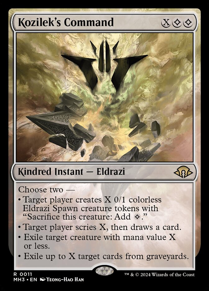 Kozilek's Command front