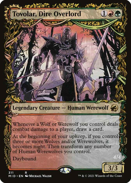 Tovolar, Dire Overlord // Tovolar, the Midnight Scourge (Showcase)