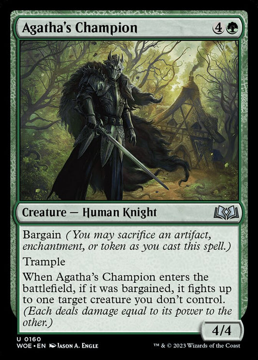 Agatha's Champion front