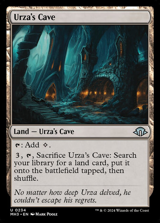 Urza's Cave front