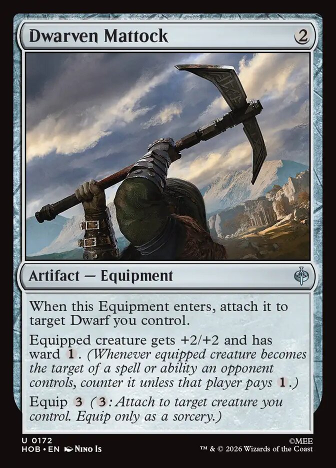 Dwarven Mattock front