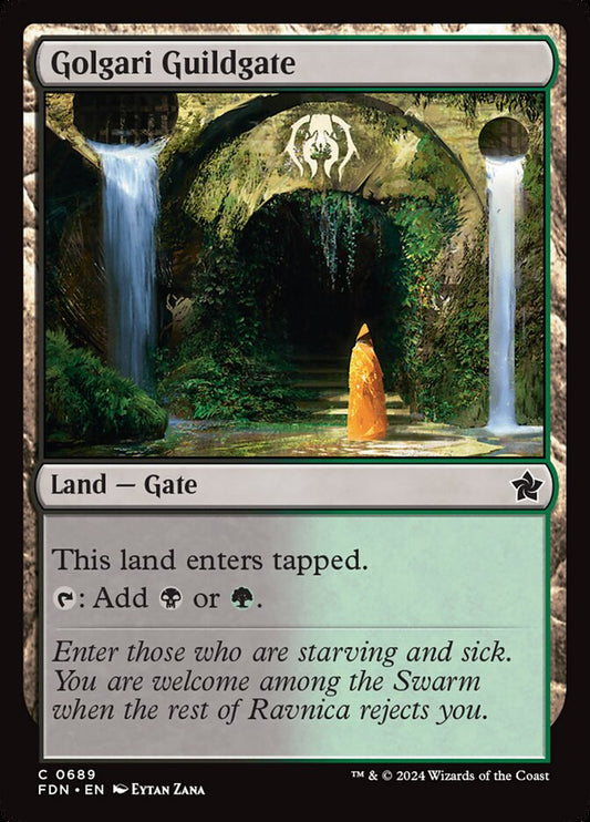 Golgari Guildgate front
