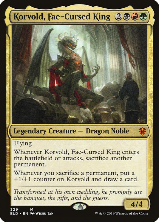 Korvold, Fae-Cursed King front