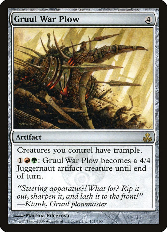 Gruul War Plow front