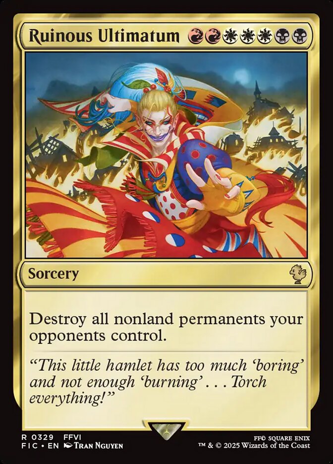 Ruinous Ultimatum front